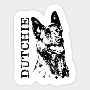 Dutch Shepherd - Dutchie Sticker